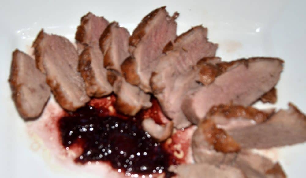 Crispy Duck with Cherry Port Sauce - The Wine Lover's Kitchen