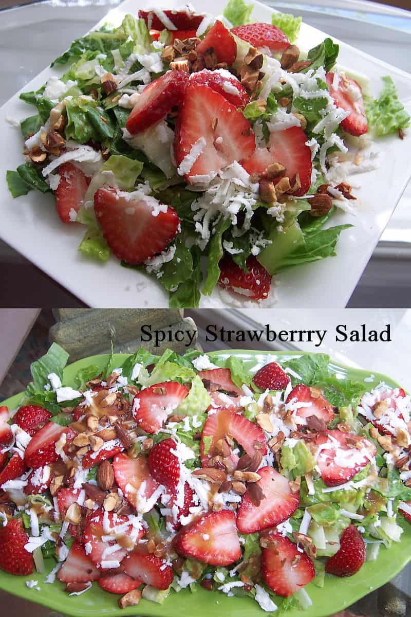 Spicy Strawberry Salad
