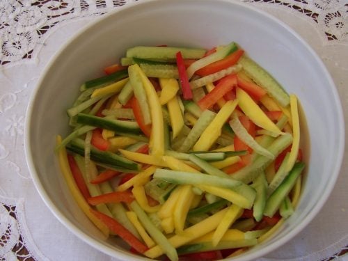 Cucumber Mango Salad