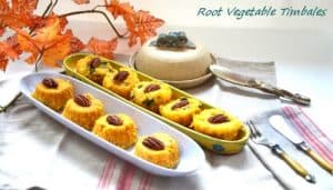 Root Vegetable Timbales