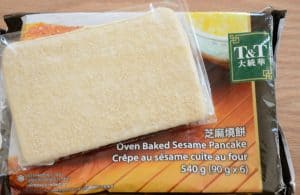 Sesame-pancake