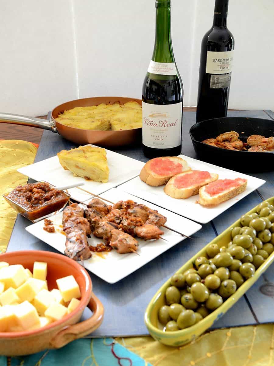 Everything You Need to Host a Tapas and Rioja Wine Tasting