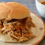 Pulled Pork on a bun.