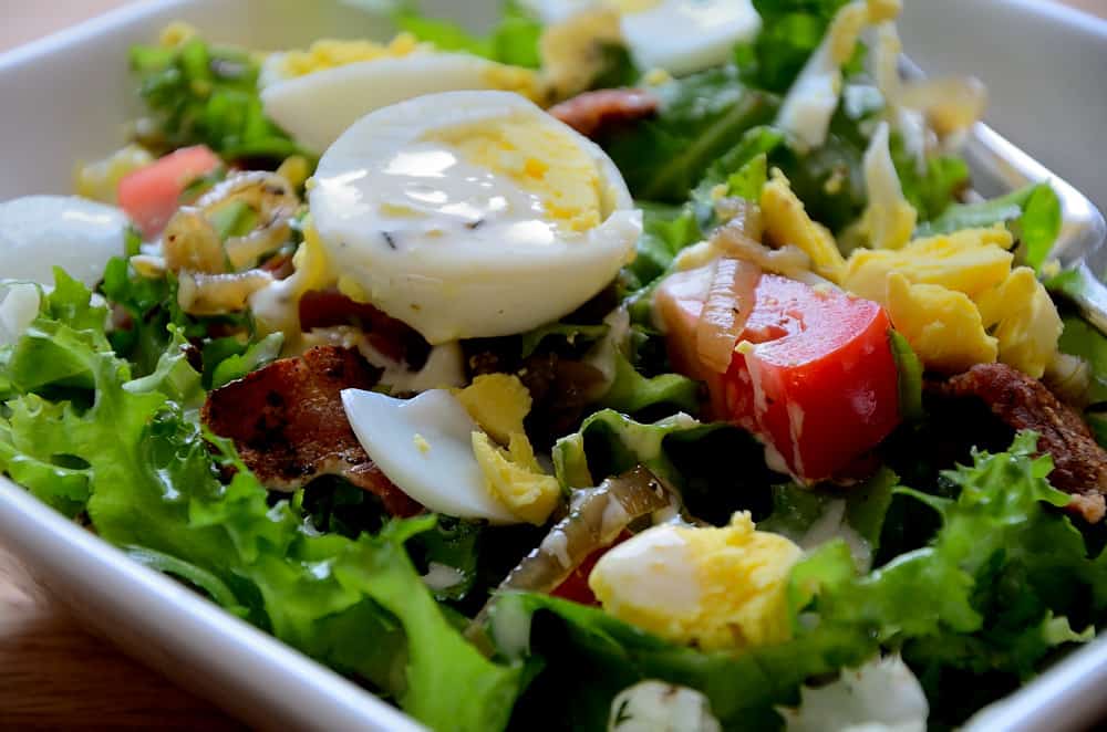 Bacon Lettuce And Tomato Salad - The Wine Lover's Kitchen