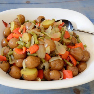 Potato Salad in a bowl.
