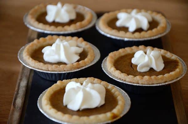 Spiced Rum Pumpkin Tarts - The Wine Lover's Kitchen