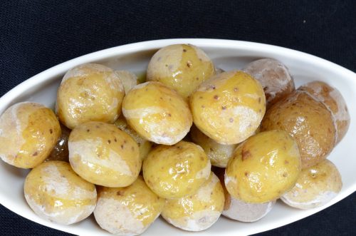 Salt potatoes