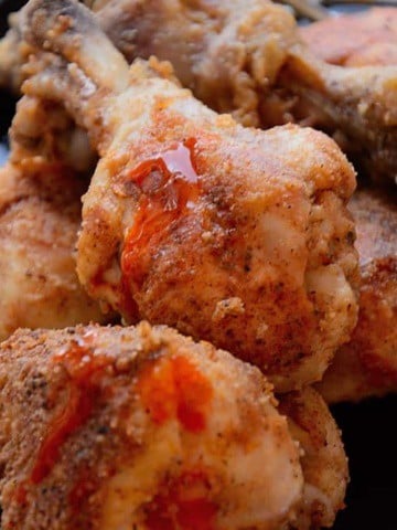 Crispy Chicken drumsticks.