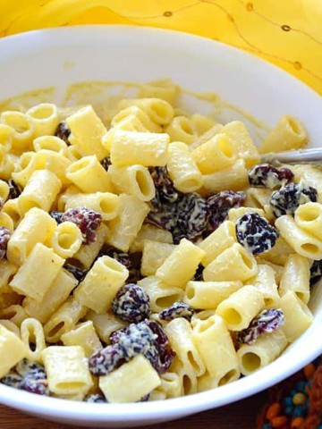 Bombay pasta salad.