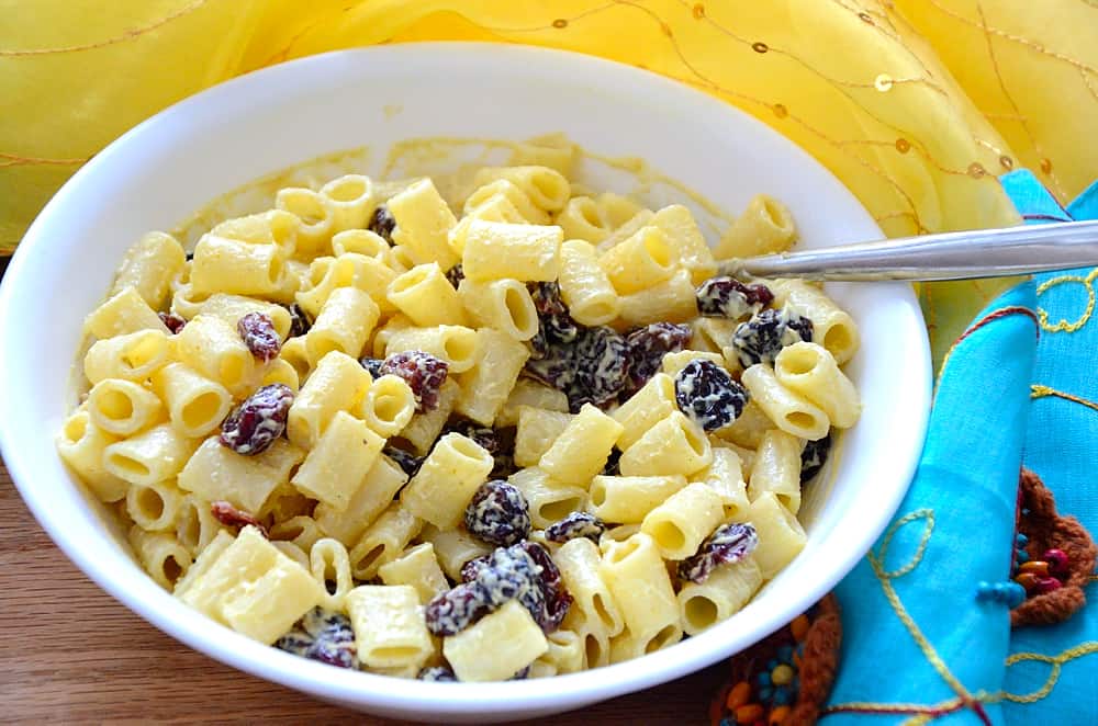 Bombay pasta salad.