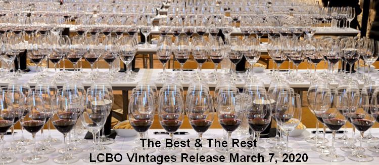The Best and The Rest March 7th, 2020 LCBO Vintages Release
