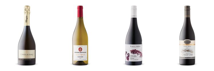 Four bottles of wine from March 21, 2020 LCBO Vintages release