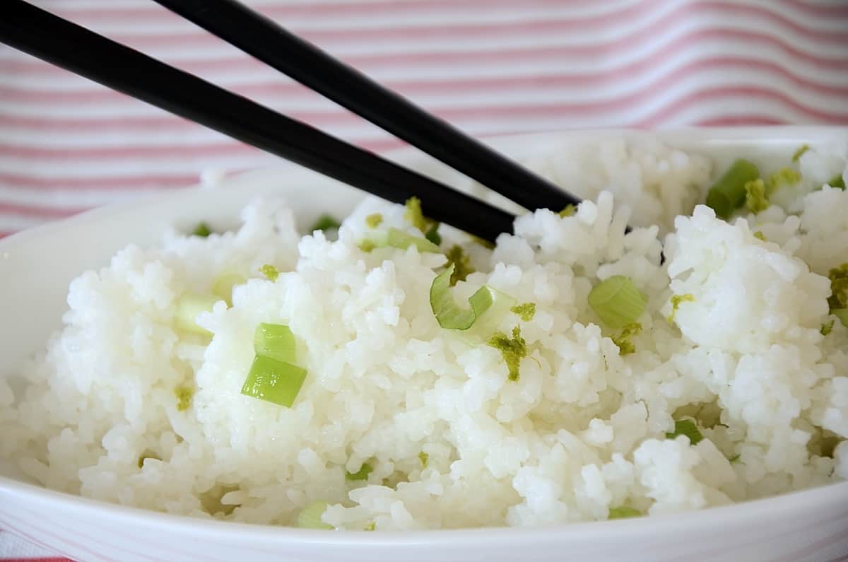 Lime Jasmine Rice - The Wine Lover's Kitchen