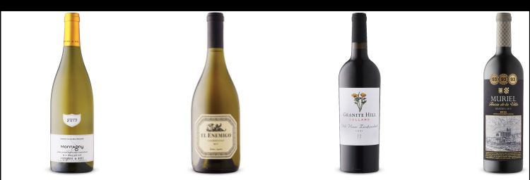 Four wine bottles from July 11 LCBO Vintages Release