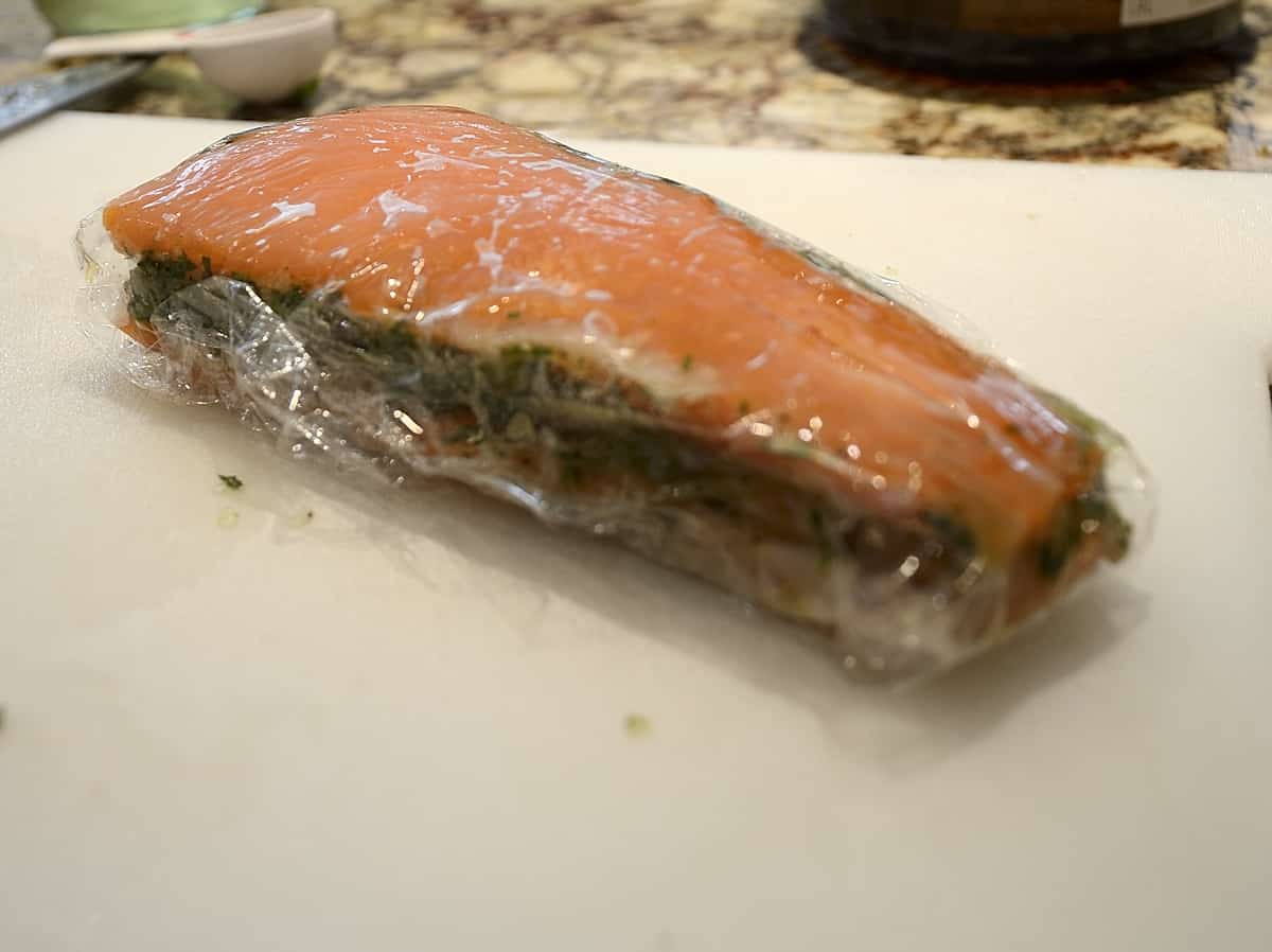 Tarragon Cured Salmon - The Wine Lover's Kitchen