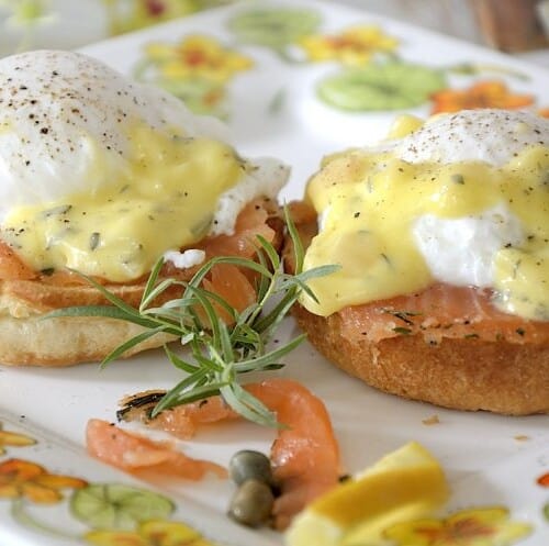 Eggs Benedict With Béarnaise Sauce - The Wine Lover's Kitchen