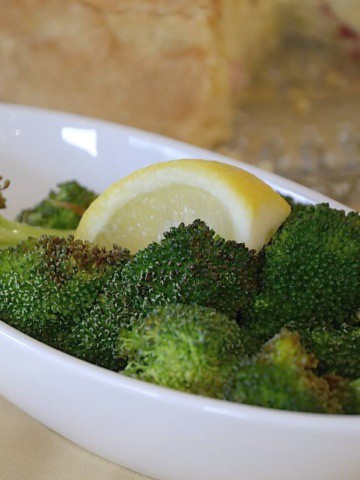 Air Fried broccoli.