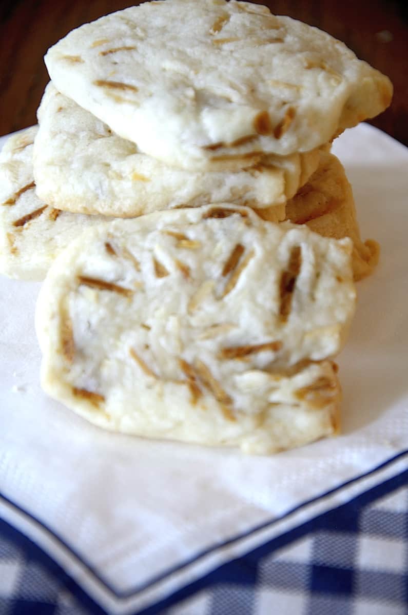 Toasted Almond Cookies
