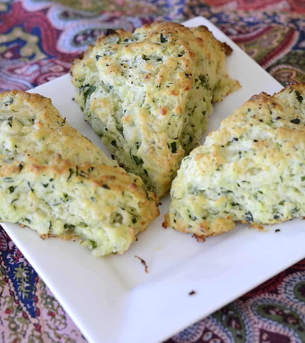 Savoury Spinach and Feta Scones The Wine Lover's Kitchen