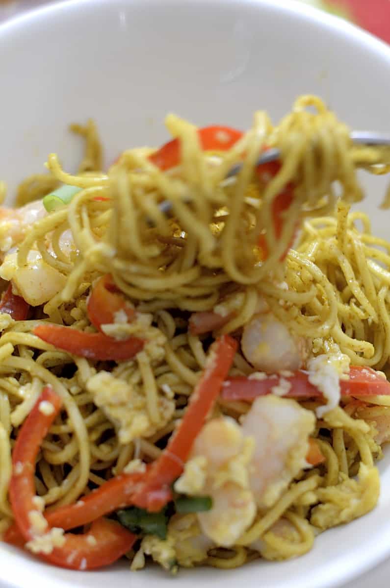 Curry Singapore Noodles