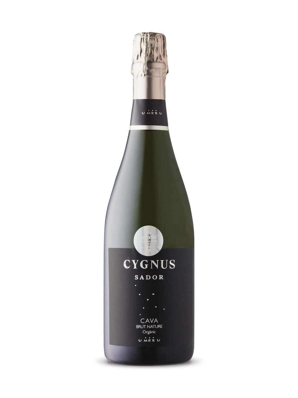 Bottle of Cygnus Cava.