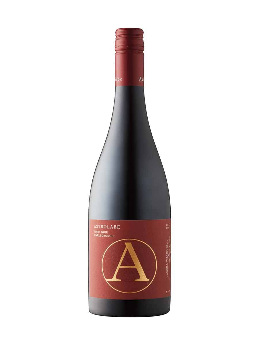 bottle of pinot noir.
