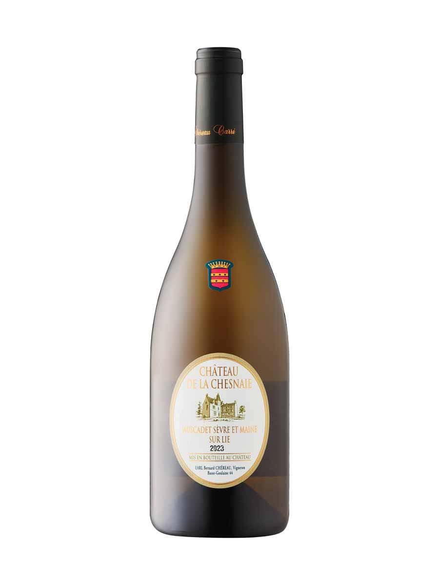 Bottle of Muscadet wine.